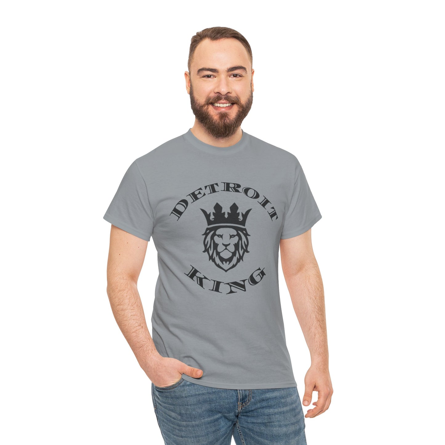 King and Queen Positive Energy Unisex Tee, I AM KING I embody sovereignty over my body, mind, spirit, and soul.
