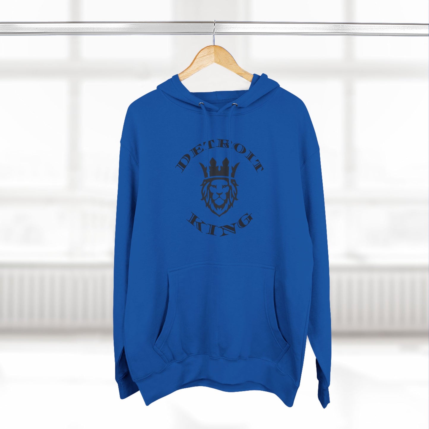 Fleece Hoodie Sovereignty King and Queen Love Unity, I AM KING I embody sovereignty, love and kindness, uplifting, This positive energy extends outward