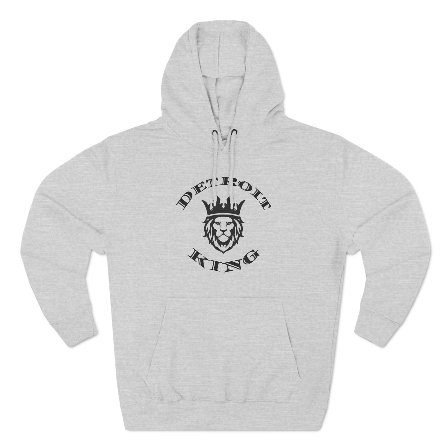 Fleece Hoodie Sovereignty King and Queen Love Unity, I AM KING I embody sovereignty, love and kindness, uplifting, This positive energy extends outward