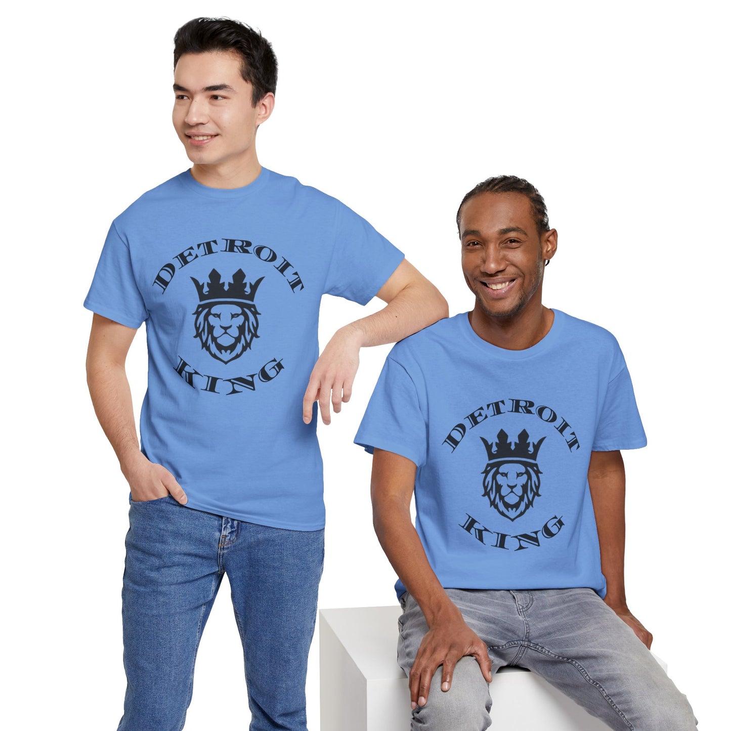 King and Queen Positive Energy Unisex Tee, I AM KING I embody sovereignty over my body, mind, spirit, and soul.