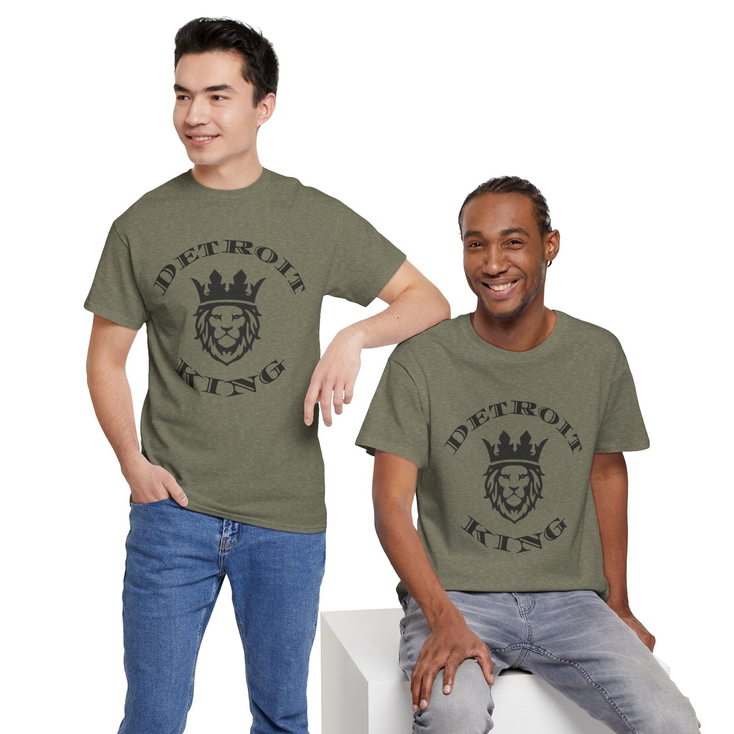King and Queen Positive Energy Unisex Tee, I AM KING I embody sovereignty over my body, mind, spirit, and soul.