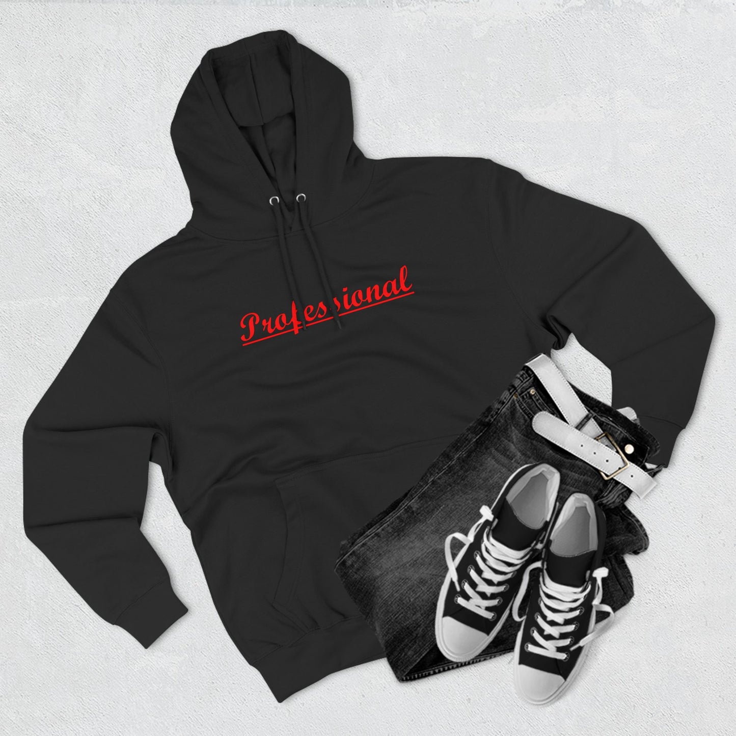 Three-Panel Fleece Hoodie, Professional drip, Swag apparel, Drip clothing, Streetwear swag, Professional outfits, Stylish drip, Swag fits, Clean drip, Pro fashion, Fresh drip