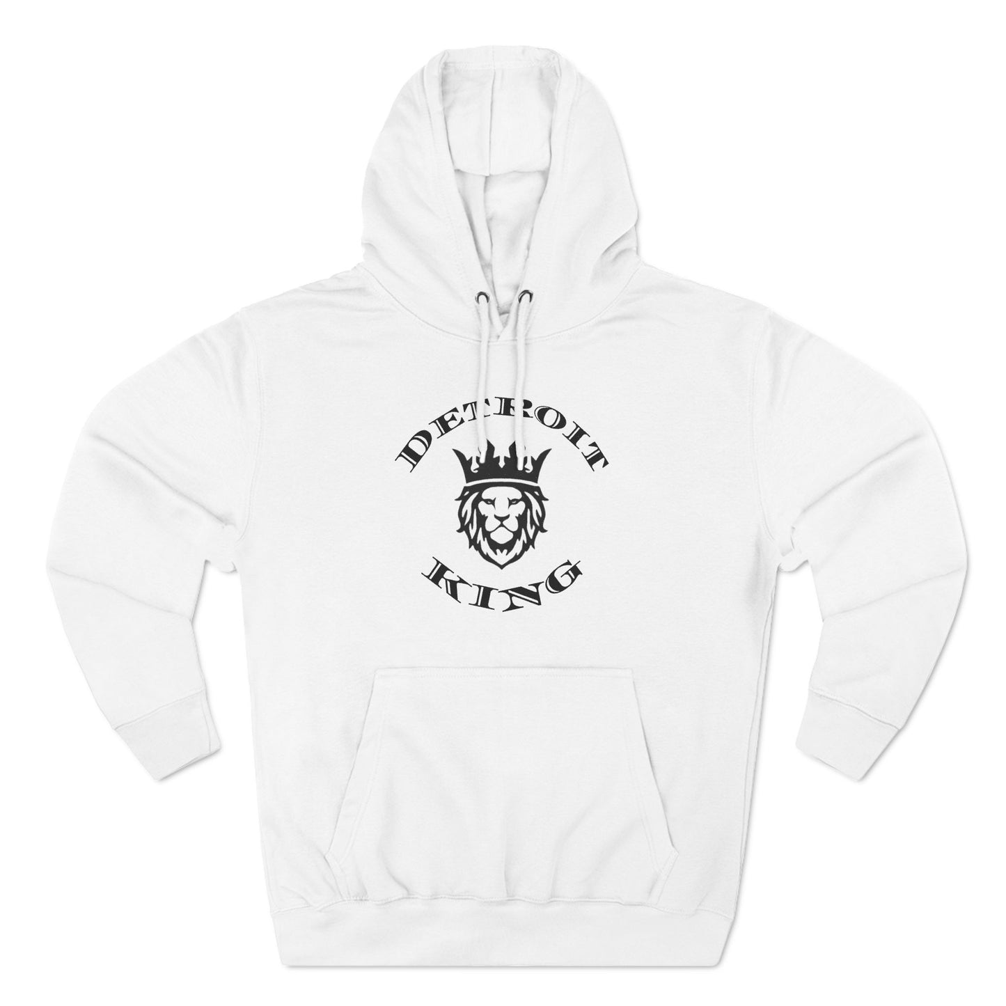 Fleece Hoodie Sovereignty King and Queen Love Unity, I AM KING I embody sovereignty, love and kindness, uplifting, This positive energy extends outward