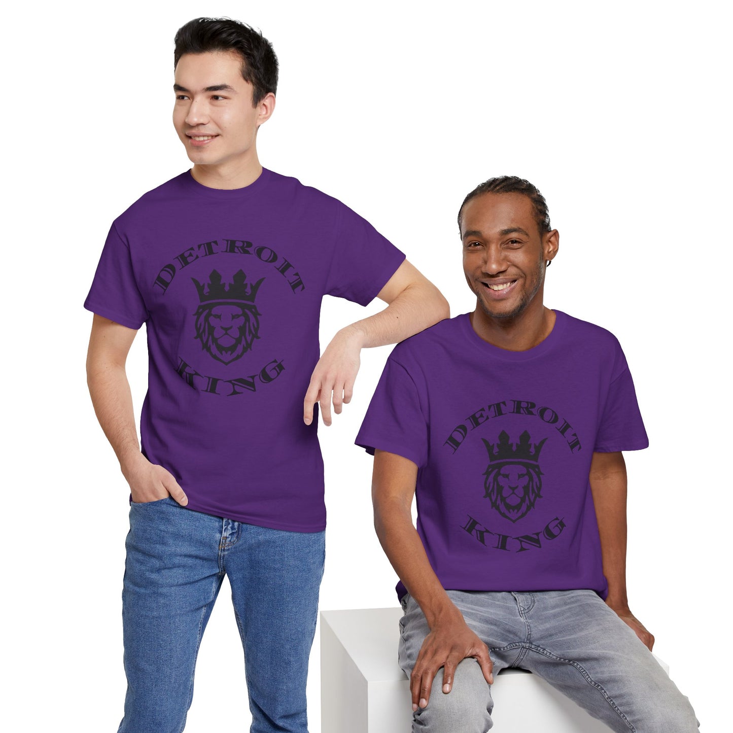 King and Queen Positive Energy Unisex Tee, I AM KING I embody sovereignty over my body, mind, spirit, and soul.