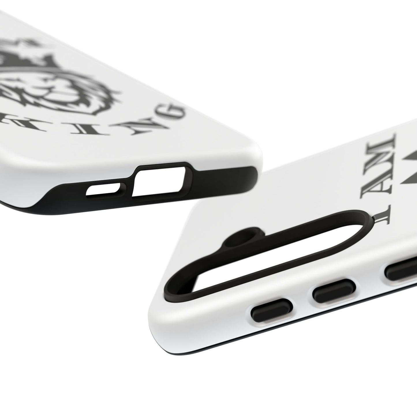 I Am King Lion Phone Case - Tough & Stylish Protection for Confidence, I Am King, I Am Queen, leadership, ruling, family, uplifting, kindness, King, Queen, Love, Lion