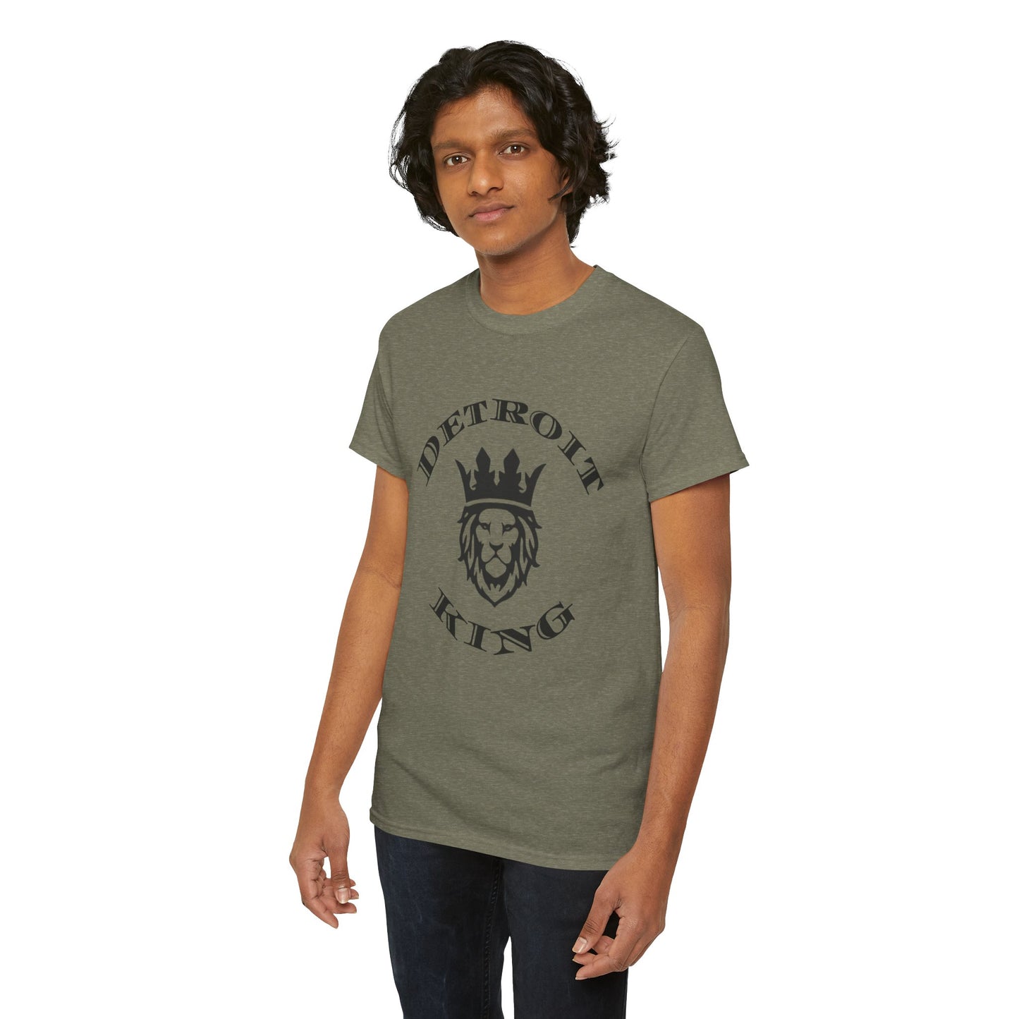 King and Queen Positive Energy Unisex Tee, I AM KING  I embody sovereignty over my body, mind, spirit, and soul.