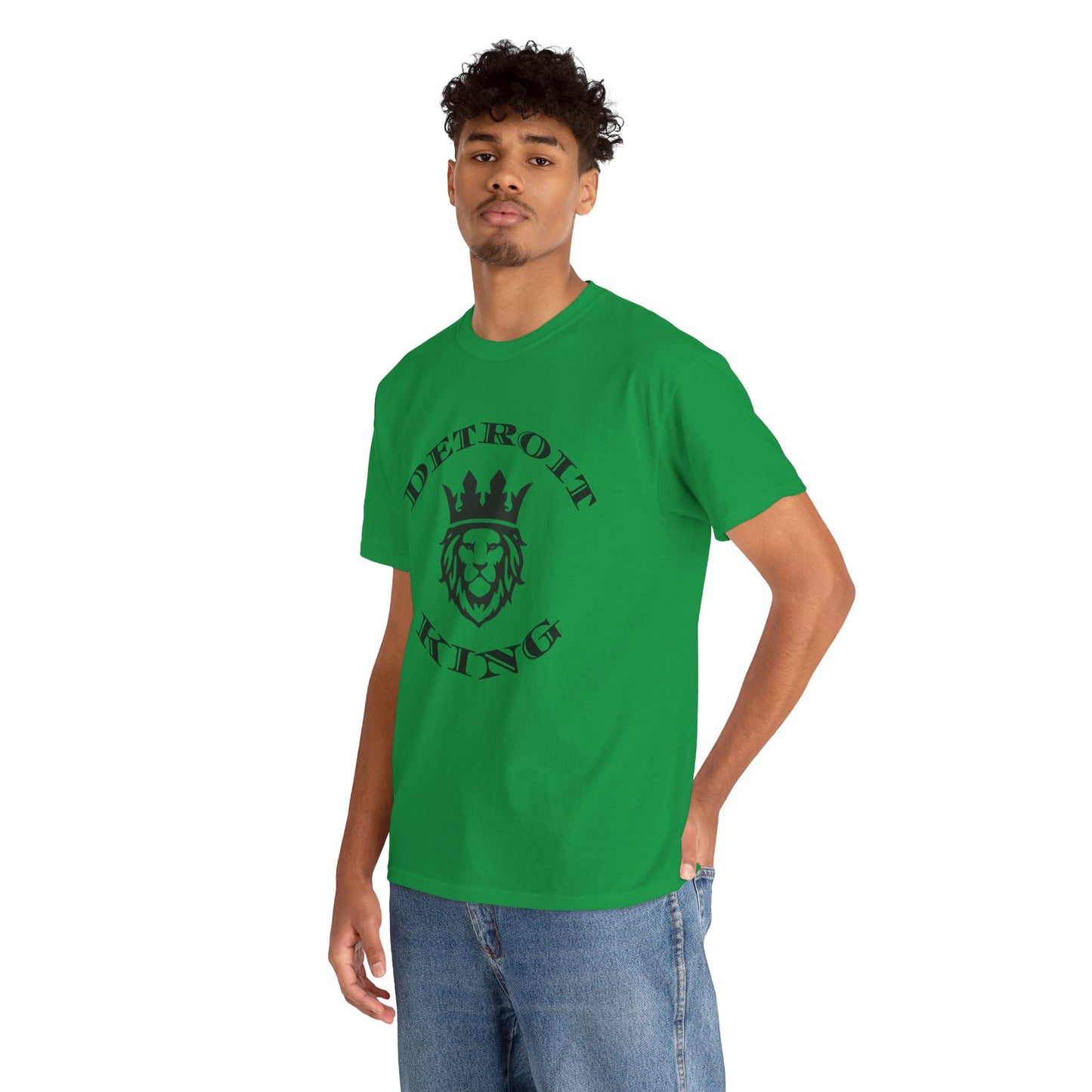 King and Queen Positive Energy Unisex Tee, I AM KING  I embody sovereignty over my body, mind, spirit, and soul.