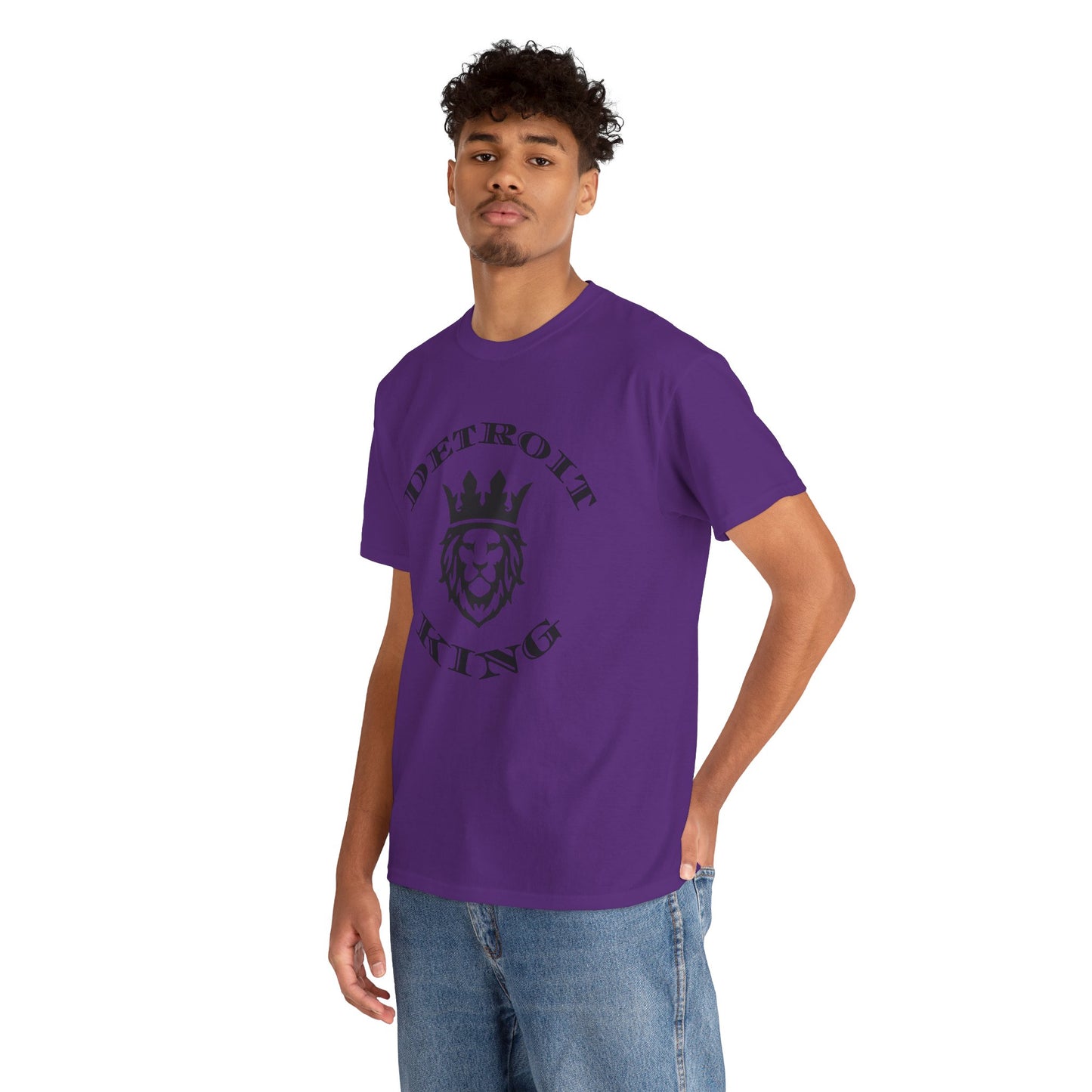 King and Queen Positive Energy Unisex Tee, I AM KING  I embody sovereignty over my body, mind, spirit, and soul.