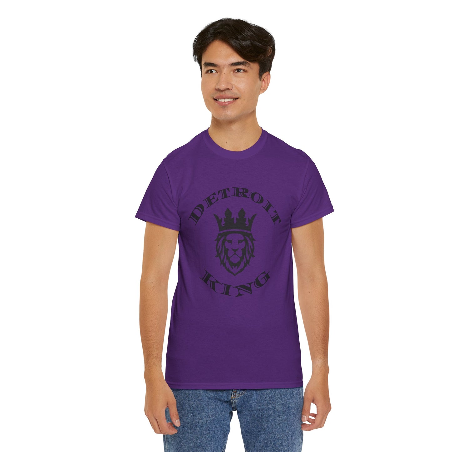 King and Queen Positive Energy Unisex Tee, I AM KING  I embody sovereignty over my body, mind, spirit, and soul.