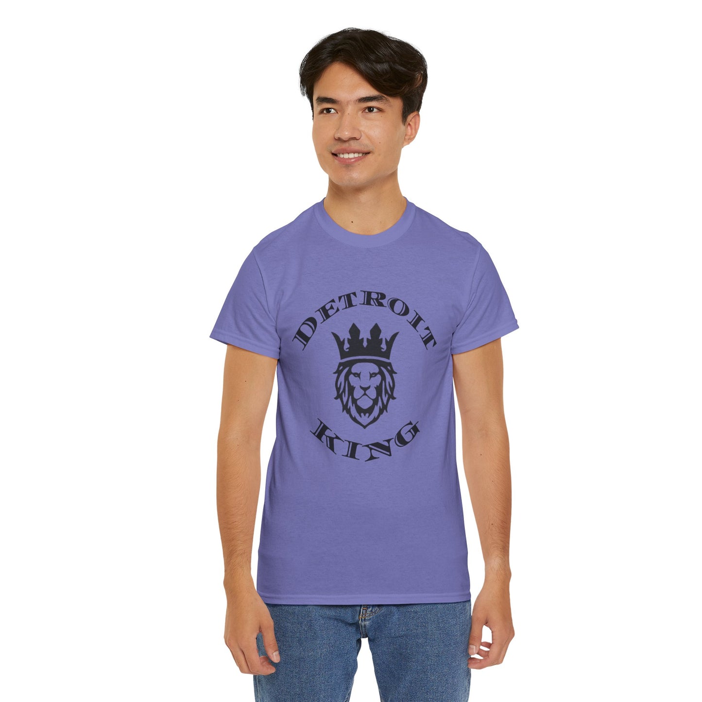 King and Queen Positive Energy Unisex Tee, I AM KING  I embody sovereignty over my body, mind, spirit, and soul.