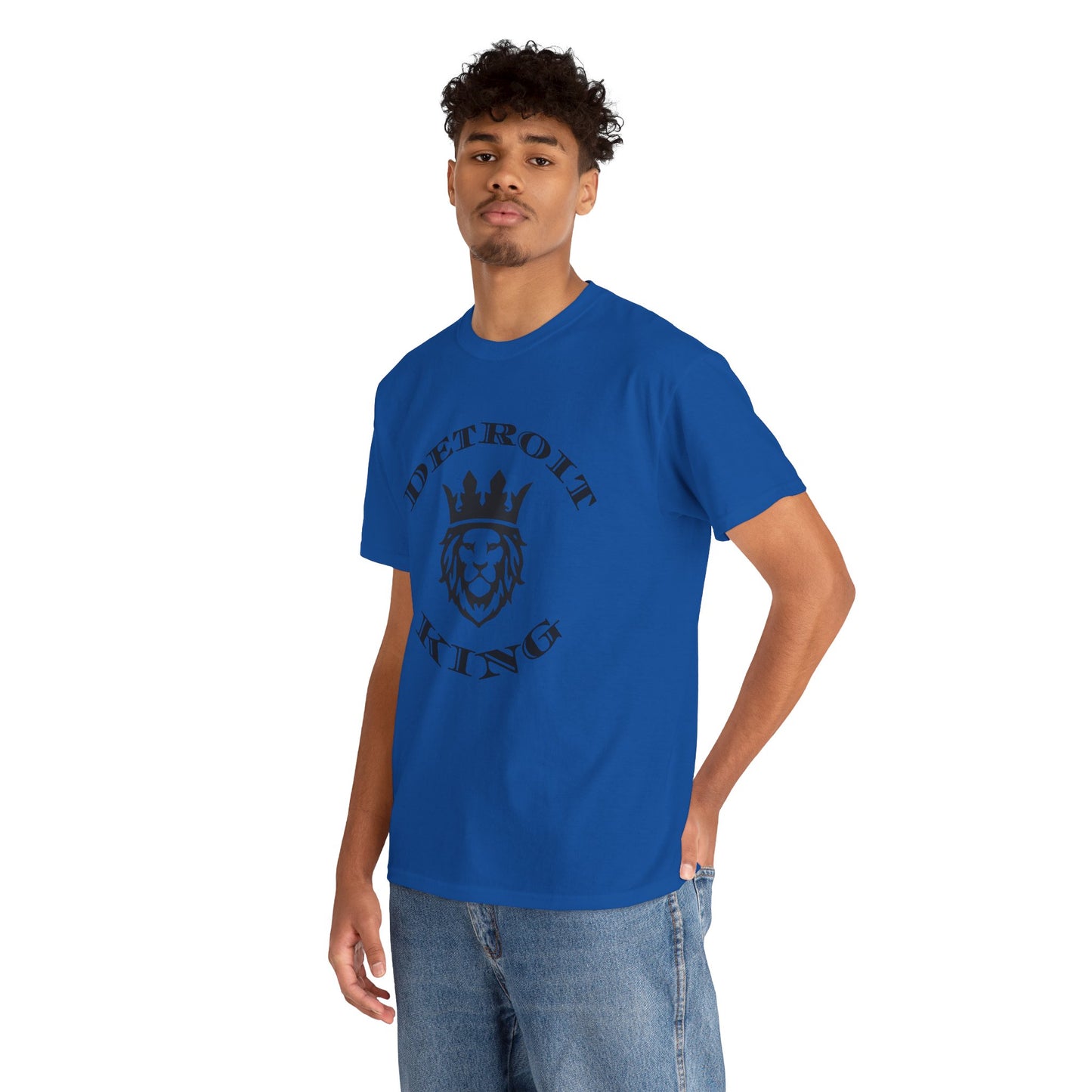 King and Queen Positive Energy Unisex Tee, I AM KING  I embody sovereignty over my body, mind, spirit, and soul.