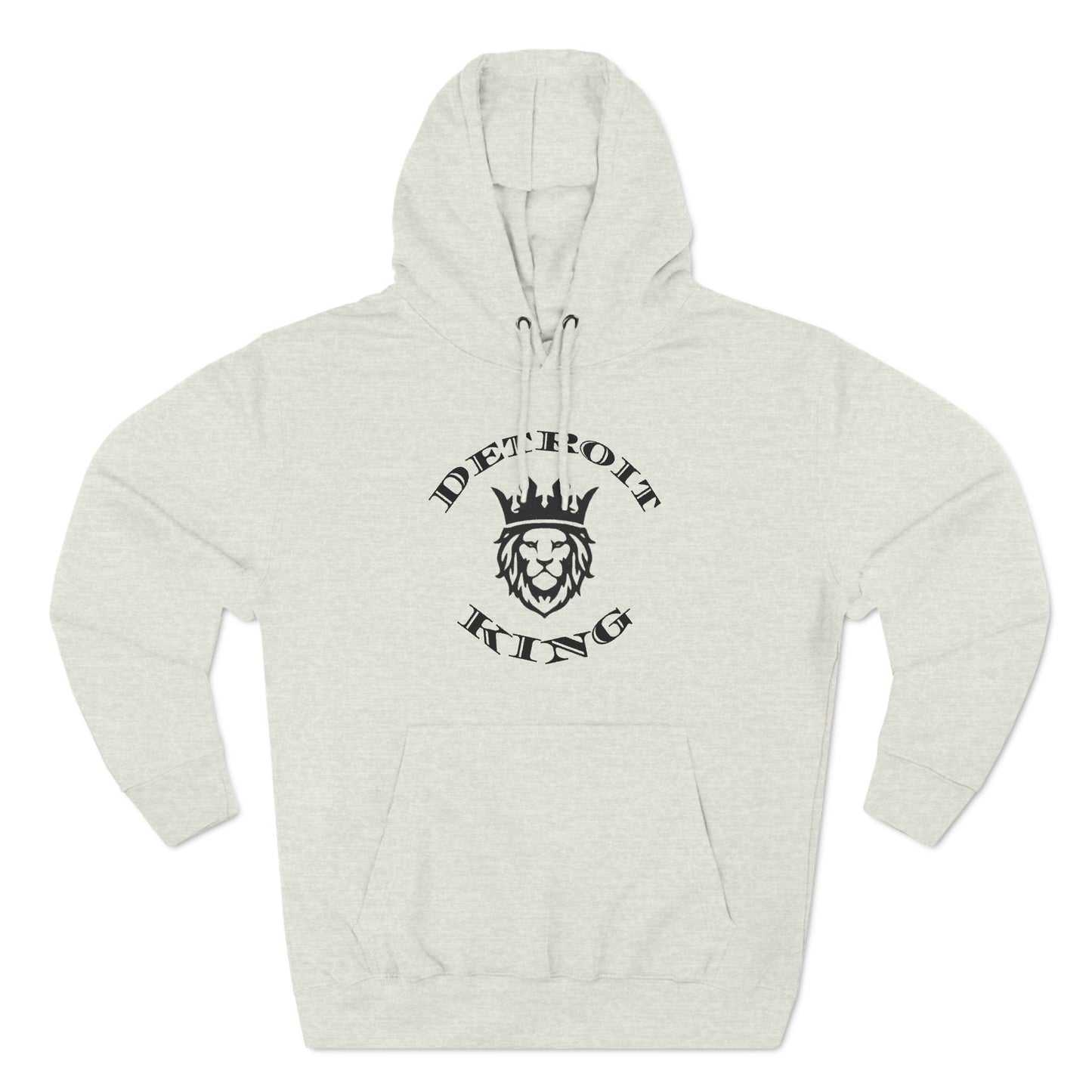 Fleece Hoodie Sovereignty King and Queen Love Unity, I AM KING I embody sovereignty,  love and kindness, uplifting, This positive energy extends outward