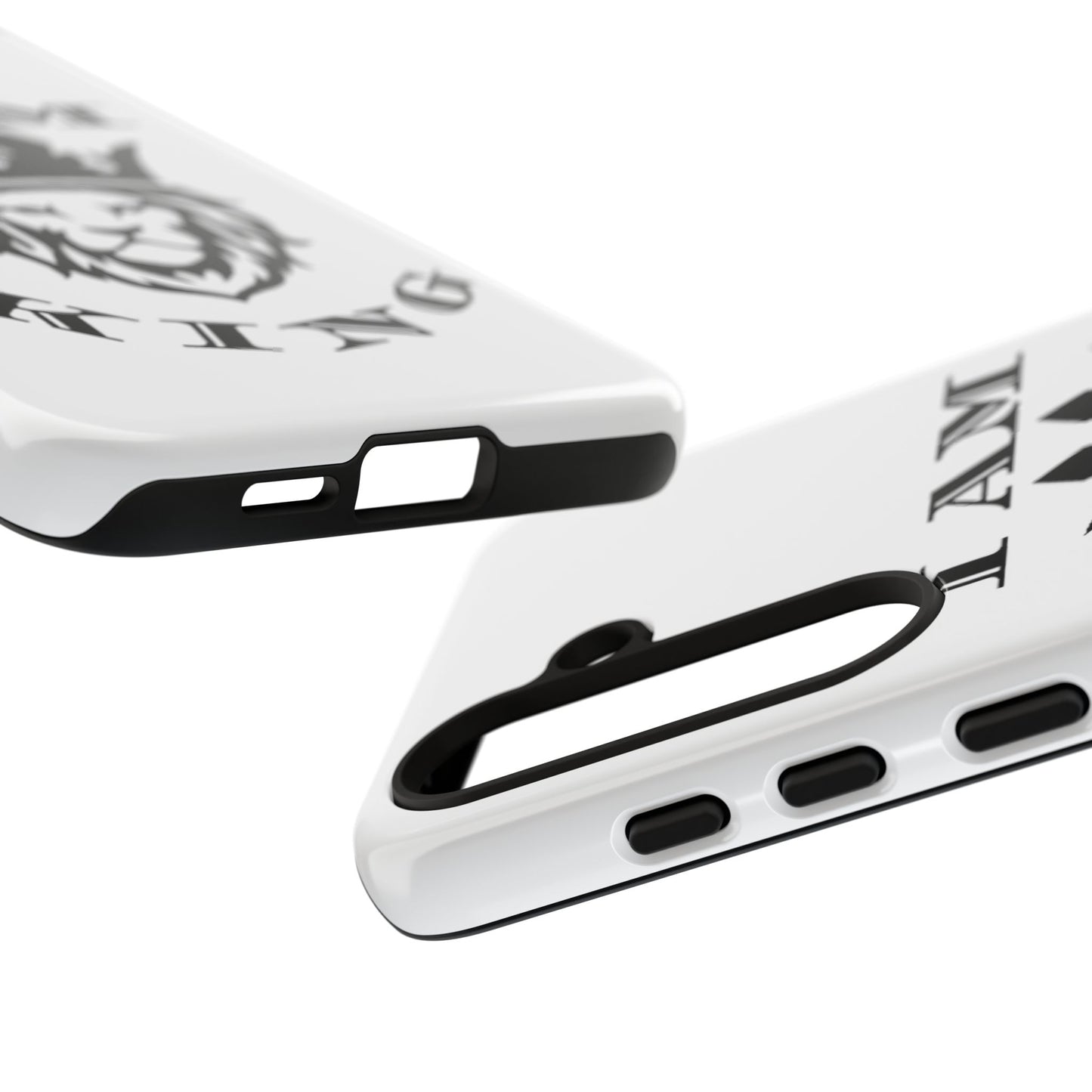 I Am King Lion Phone Case - Tough & Stylish Protection for Confidence, I Am King, I Am Queen, leadership, ruling, family, uplifting, kindness, King, Queen, Love, Lion