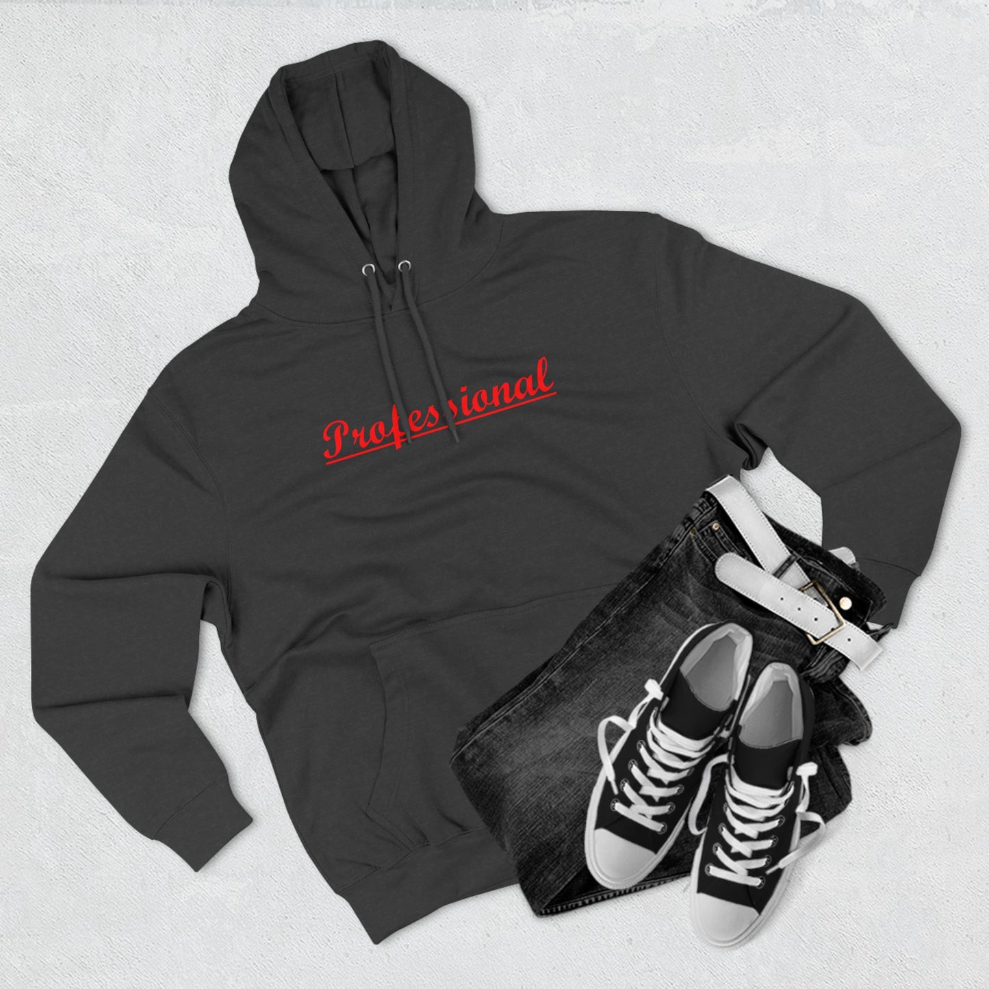 Three-Panel Fleece Hoodie, Professional drip, Swag apparel, Drip clothing, Streetwear swag, Professional outfits, Stylish drip, Swag fits, Clean drip, Pro fashion, Fresh drip