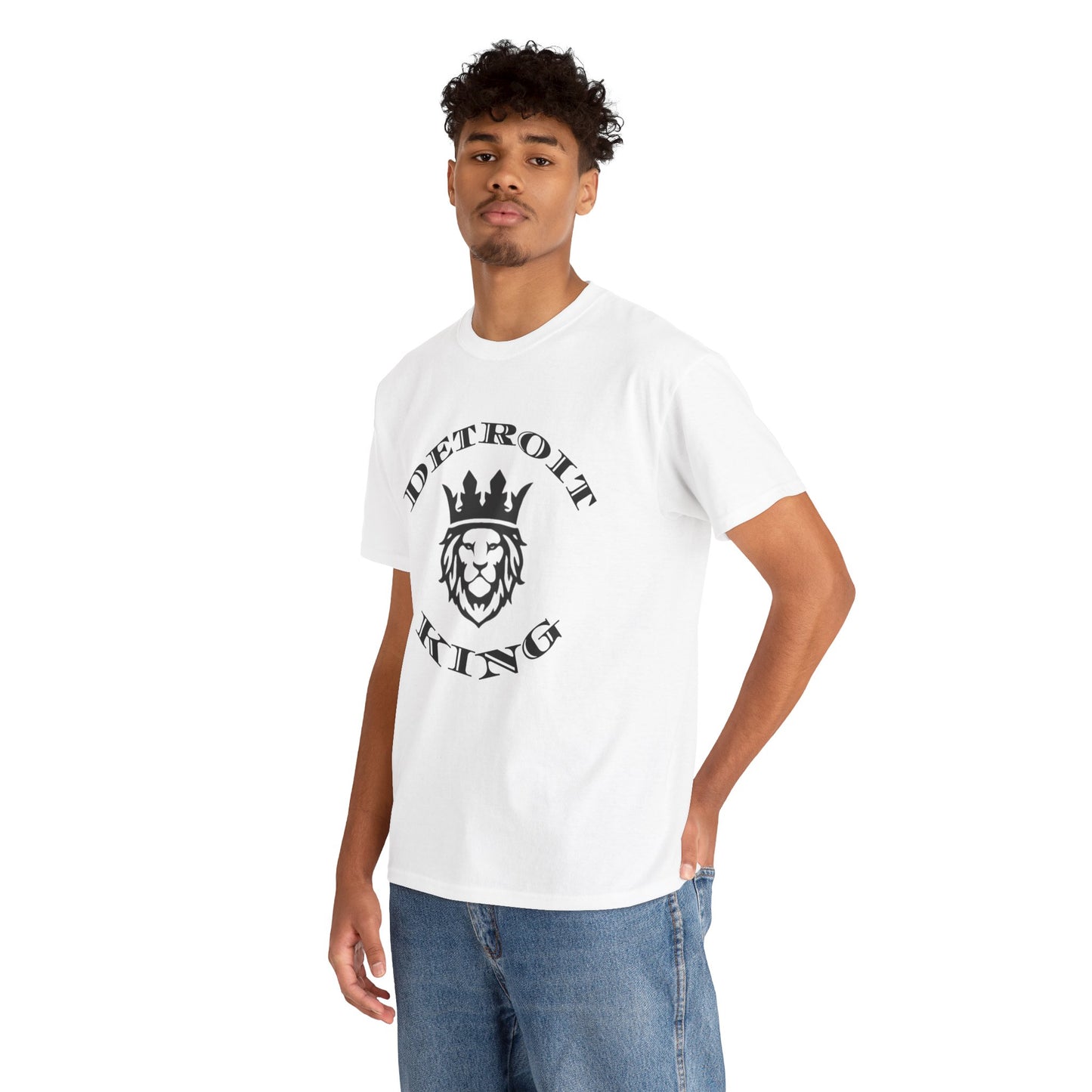 King and Queen Positive Energy Unisex Tee, I AM KING  I embody sovereignty over my body, mind, spirit, and soul.