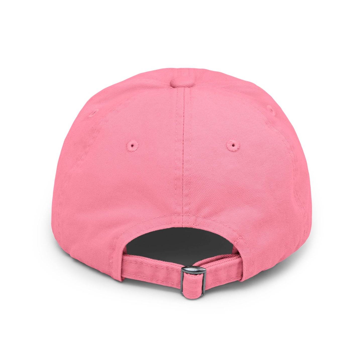 I Am Queen Unisex Distressed Cap - Pink Lion Graphic Hat, I Am King, I Am Queen, leadership, ruling, family, uplifting, kindness, King, Queen, Love, Lion.