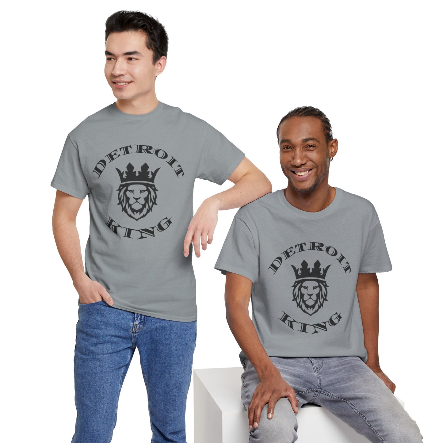 King and Queen Positive Energy Unisex Tee, I AM KING  I embody sovereignty over my body, mind, spirit, and soul.