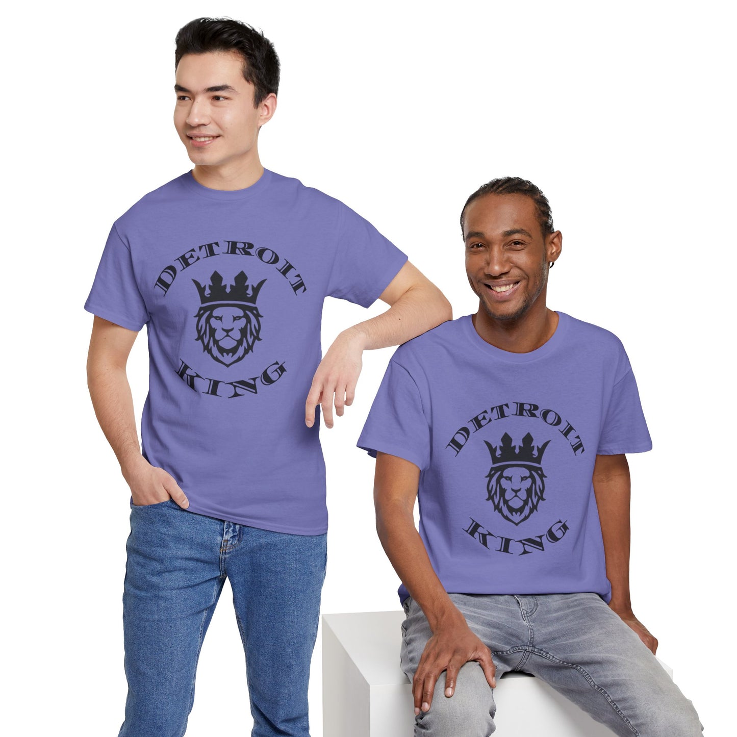 King and Queen Positive Energy Unisex Tee, I AM KING  I embody sovereignty over my body, mind, spirit, and soul.