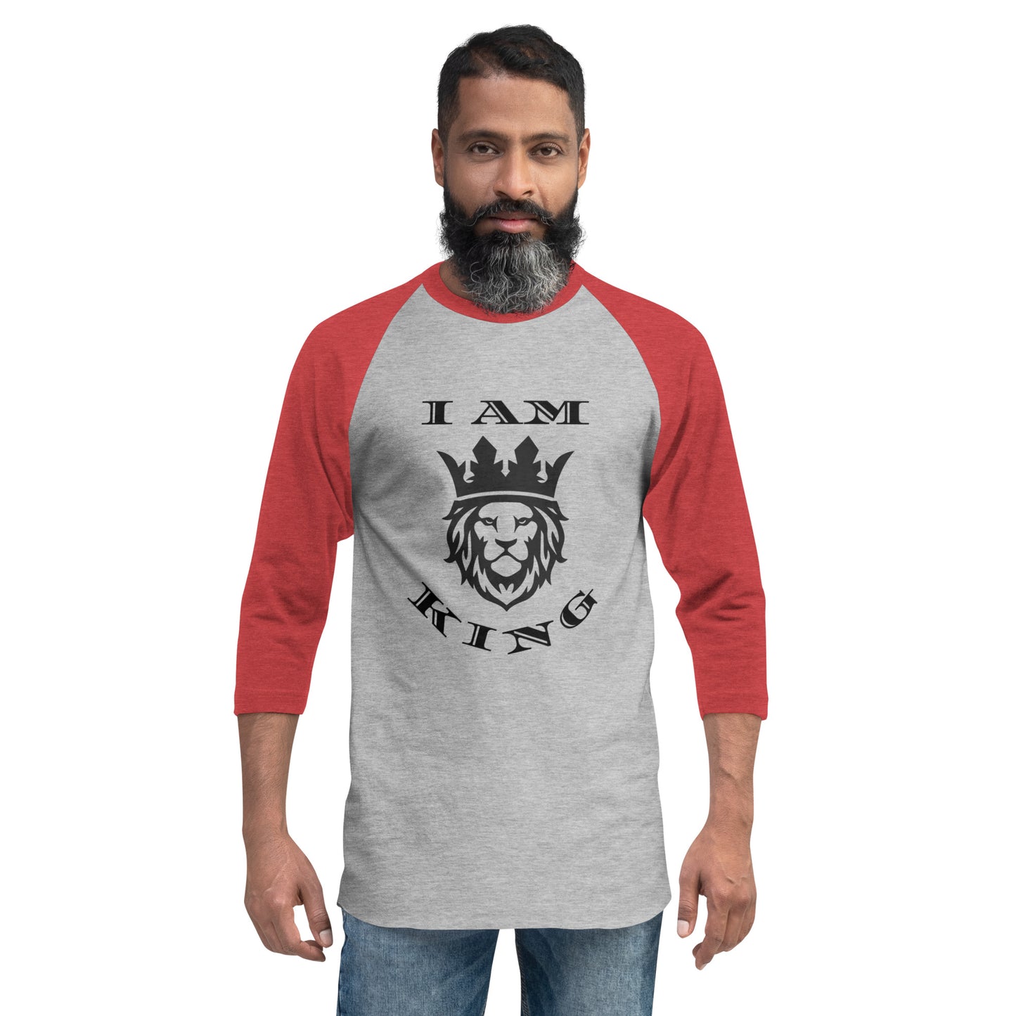 3/4 sleeve raglan shirt